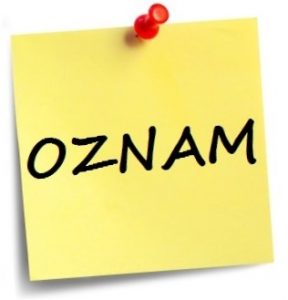 oznam