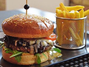 blue chees burger blue chees burger